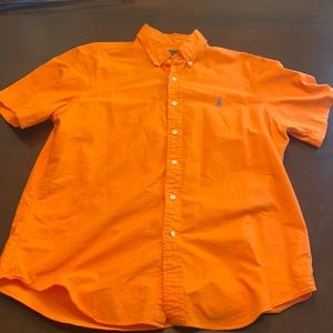 Men’s button down polo T-shirt